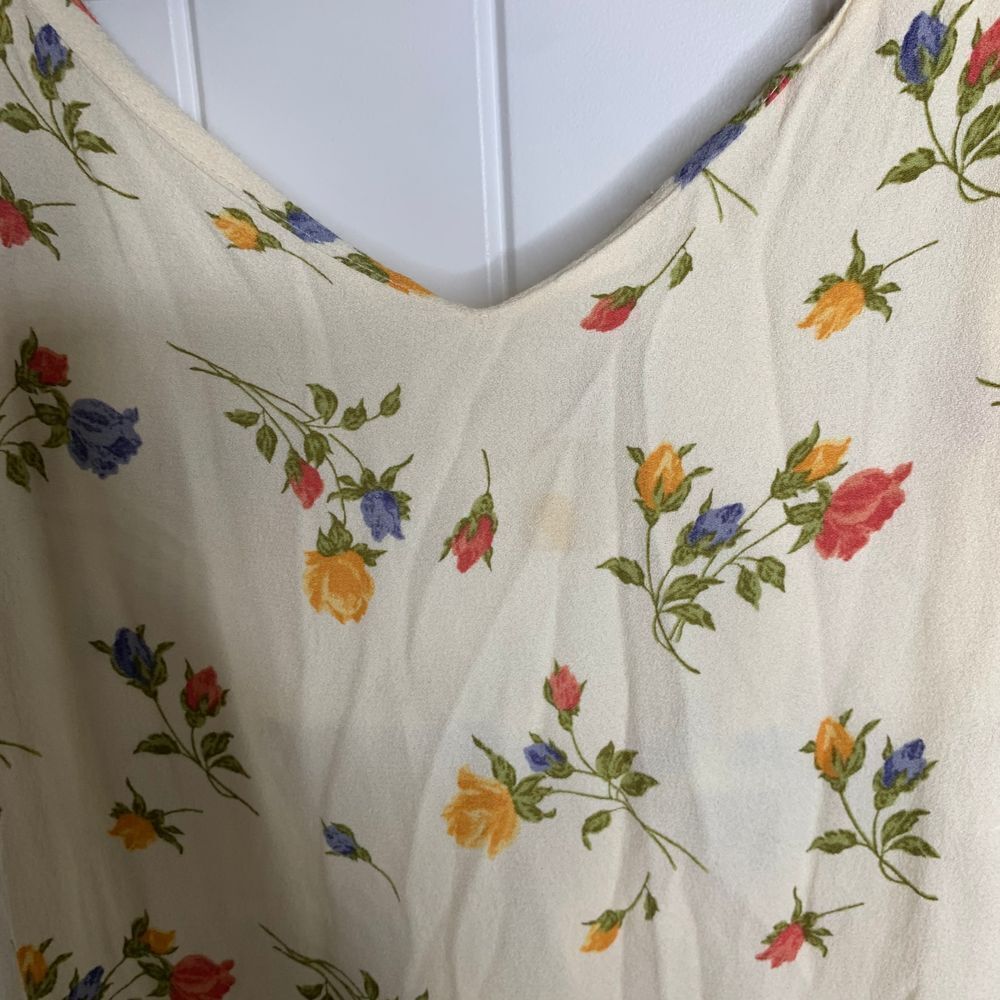 Reformation Floral Maxi Dress Cottagecore‎ Romantic Summer Slip Dress Large - Picture 3 of 8